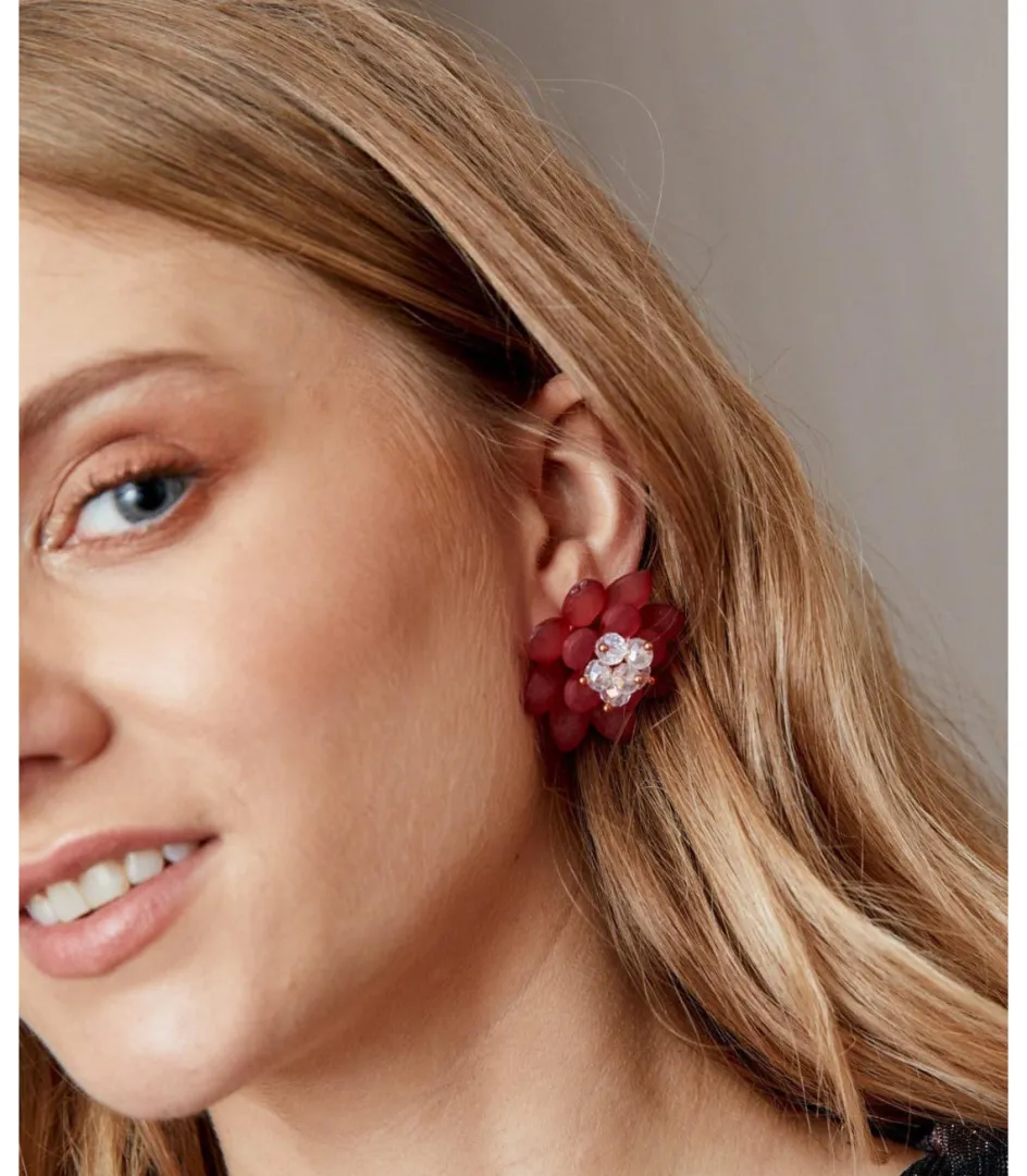 Polin et moi Pendientes Flor Boliras