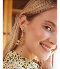 Polin et moi Pendientes Flores Largia