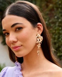 Polin et moi Pendientes Flores Mariona