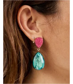 Polin et moi Pendientes Largos Bicco