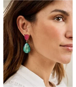 Polin et moi Pendientes Largos Bicco