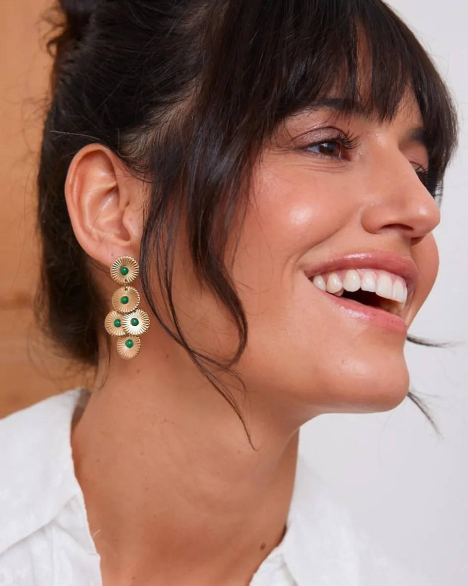 Polin et moi Pendientes Largos Virginia