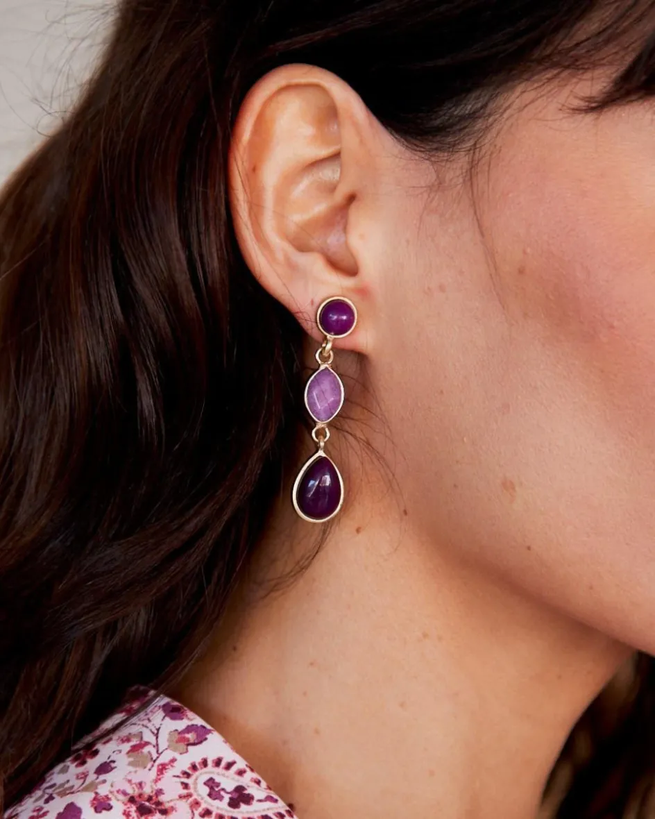 Polin et moi Pendientes Lágrima Taima