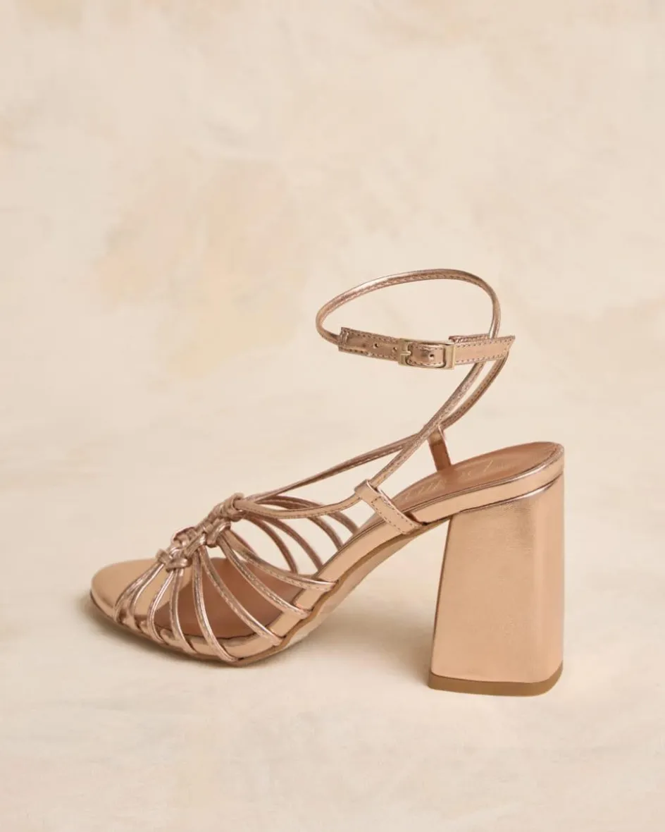 Polin et moi Sandalia Nudo Navy