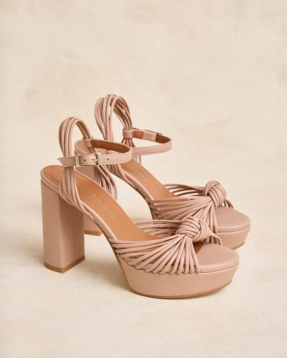 Polin et moi Sandalia Nudo Nitta