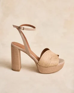 Polin et moi Sandalia Rafia Navia