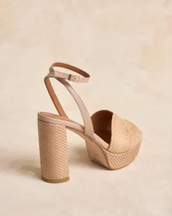 Polin et moi Sandalia Rafia Navia