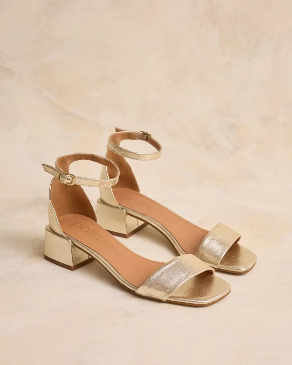 Polin et moi Sandalia Tacón Plania