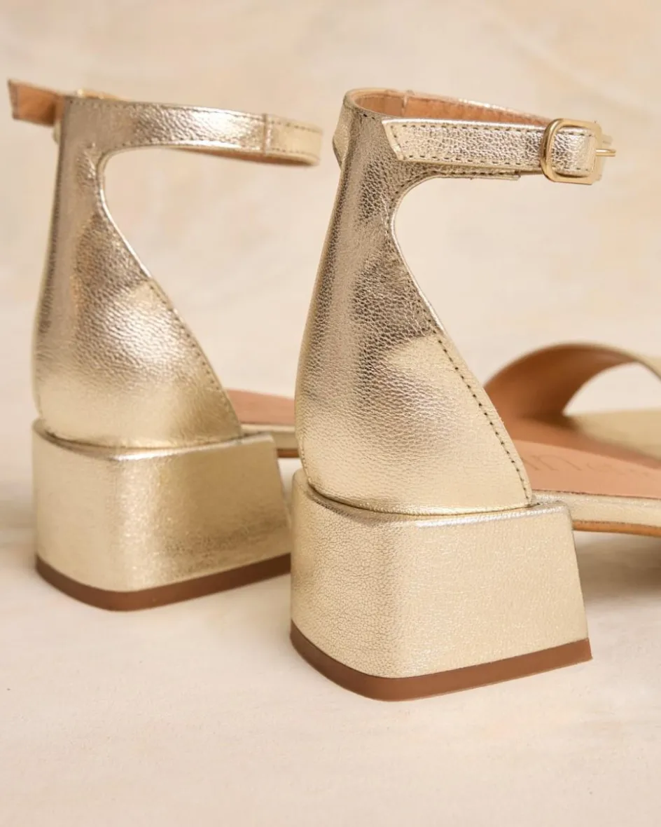 Polin et moi Sandalia Tacón Plania