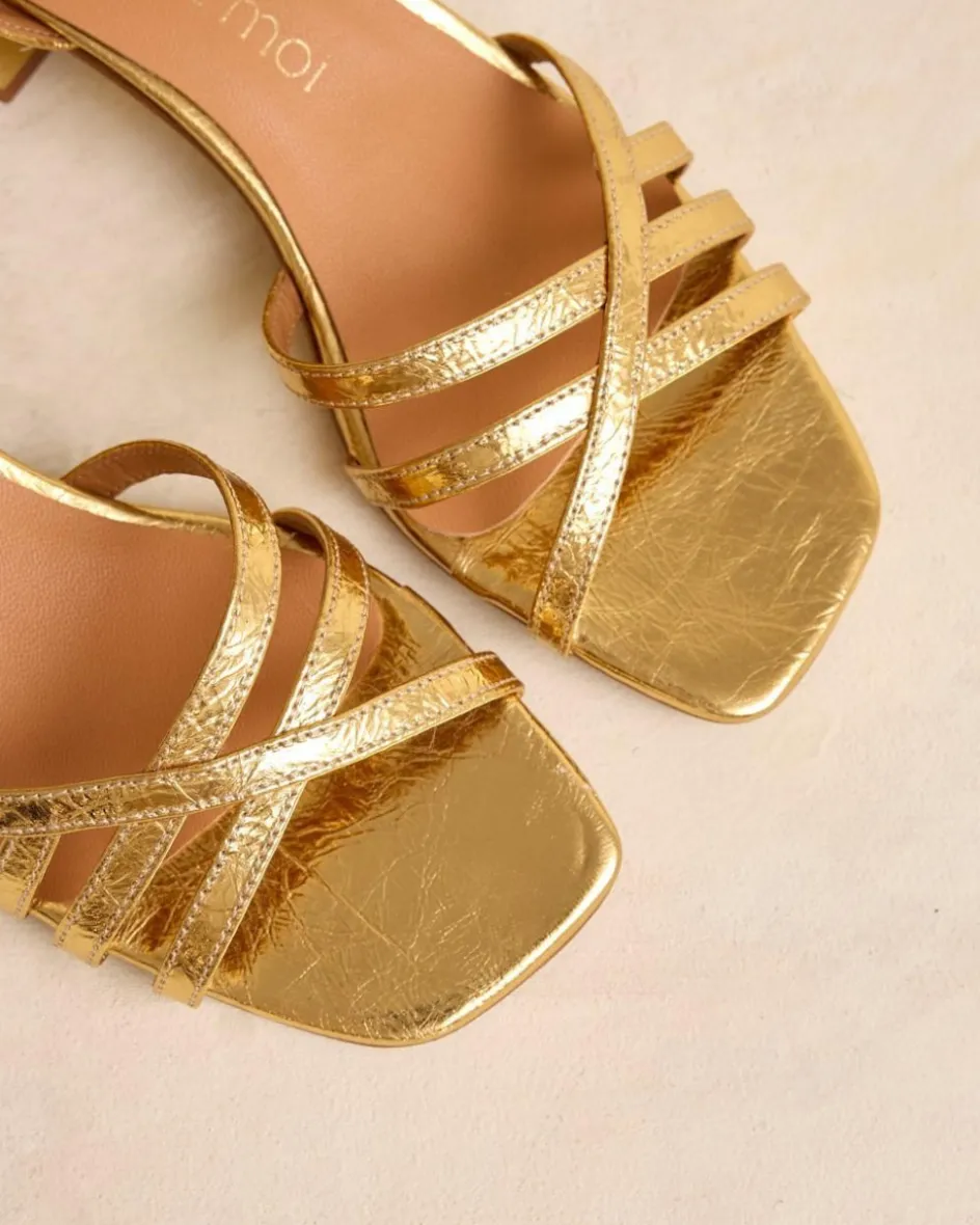 Polin et moi Sandalia Tiras Dorani