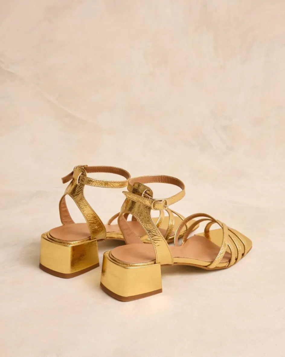 Polin et moi Sandalia Tiras Dorani