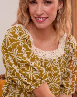 Polin et moi Top Bordado Olima