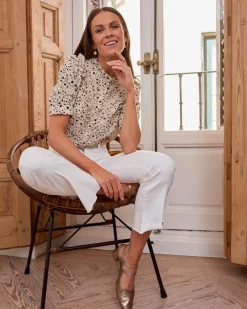 Polin et moi Top Bordado Scotia