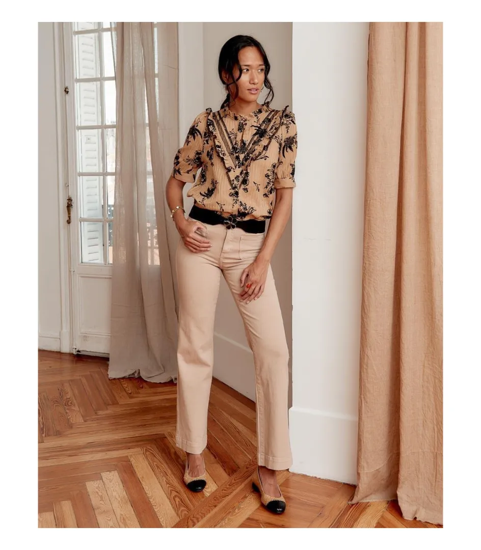 Polin et moi Vaquero Bolsillos Lomena