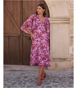 Polin et moi Vestido Capa Cinzi