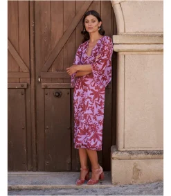 Polin et moi Vestido Capa Cinzi