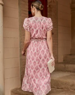 Polin et moi Vestido Estampado Albertina