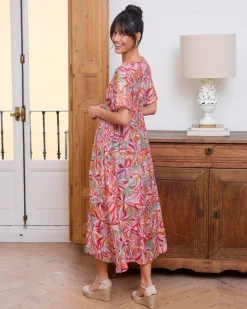 Polin et moi Vestido Estampado Angeline