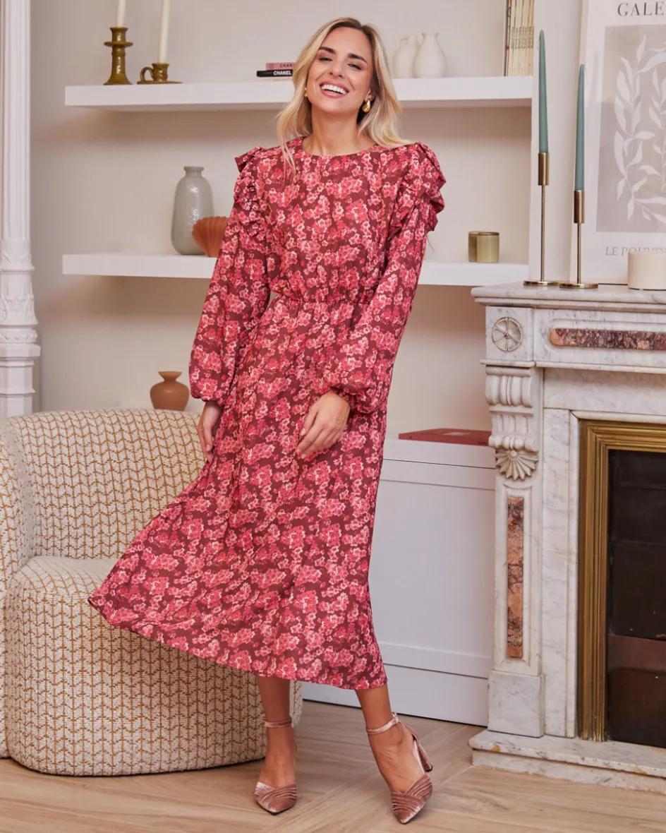 Polin et moi Vestido Flores Aide