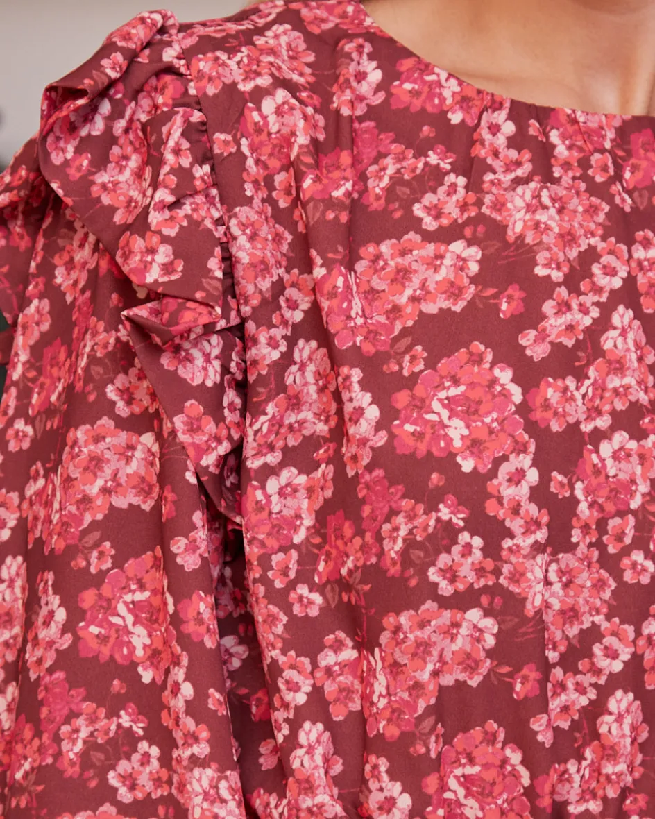 Polin et moi Vestido Flores Aide