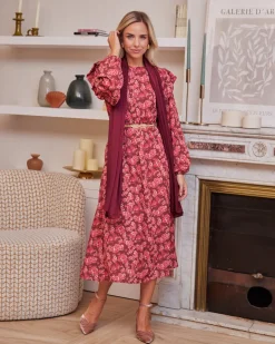 Polin et moi Vestido Flores Aide