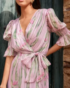 Polin et moi Vestido Flores Albertia