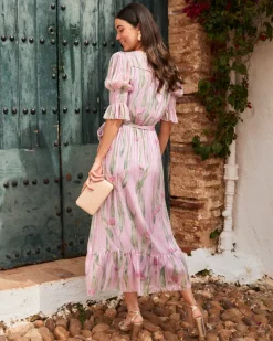 Polin et moi Vestido Flores Albertia