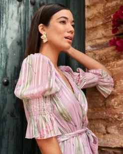 Polin et moi Vestido Flores Albertia