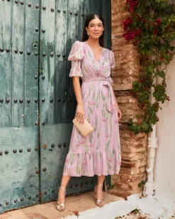 Polin et moi Vestido Flores Albertia