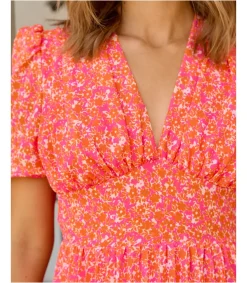 Polin et moi Vestido Flores Anaisa