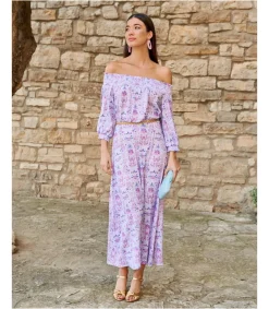 Polin et moi Vestido Flores Aroa