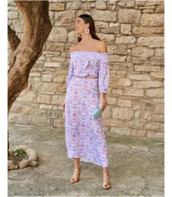 Polin et moi Vestido Flores Aroa