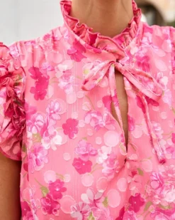 Polin et moi Vestido Flores Blima