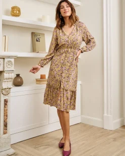 Polin et moi Vestido Flores Ciela