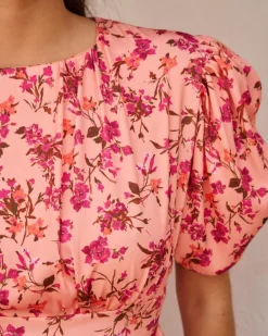 Polin et moi Vestido Flores Delis