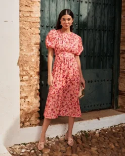 Polin et moi Vestido Flores Delis