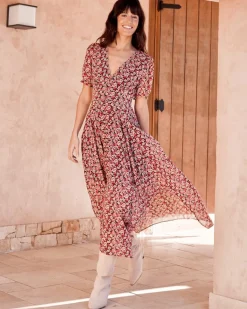 Polin et moi Vestido Flores Estela