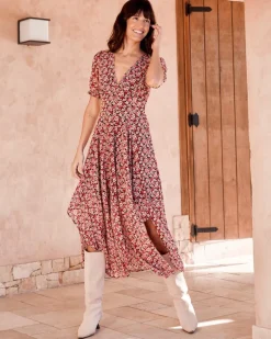 Polin et moi Vestido Flores Estela