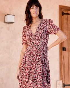 Polin et moi Vestido Flores Estela