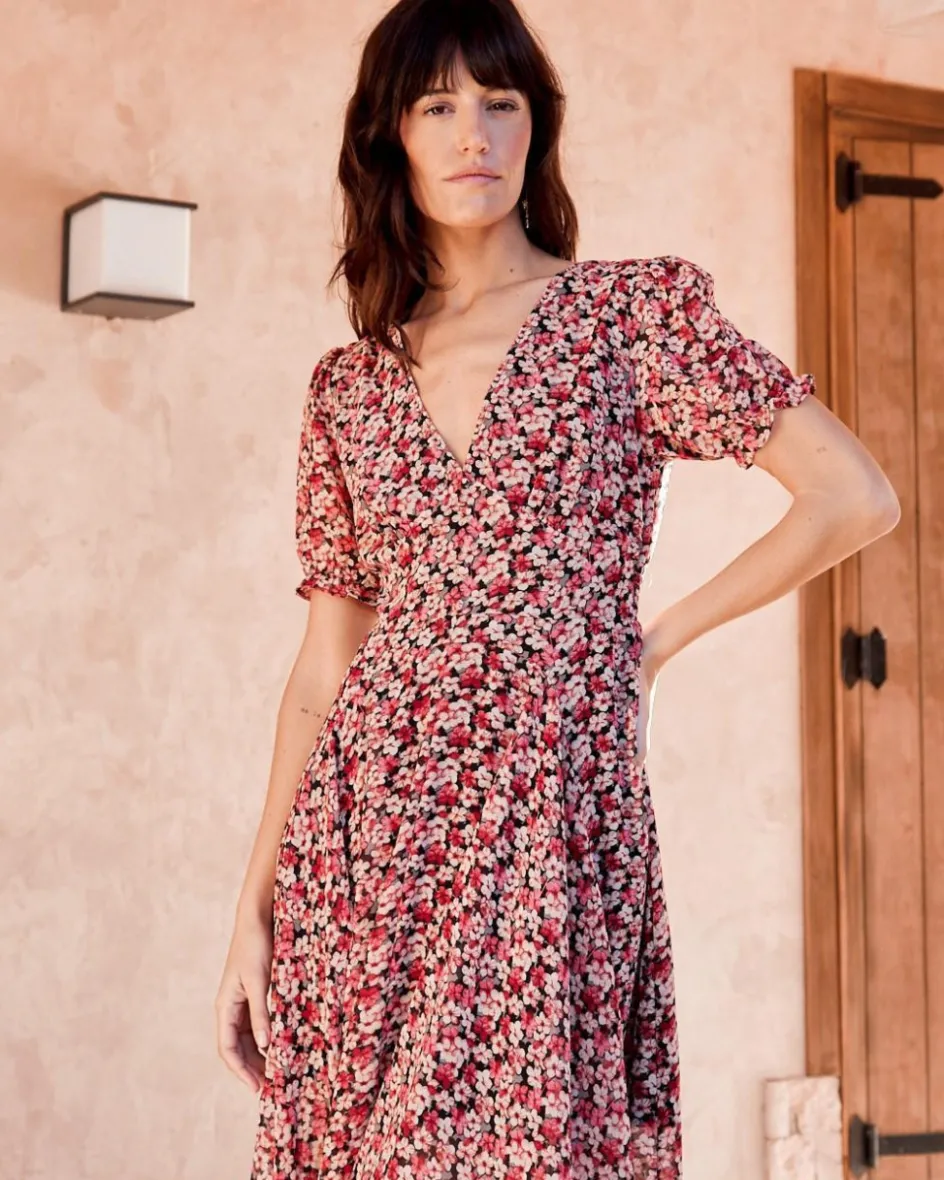 Polin et moi Vestido Flores Estela