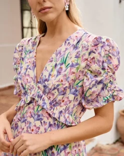 Polin et moi Vestido Flores Gaia