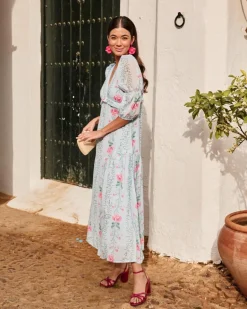 Polin et moi Vestido Flores Laia