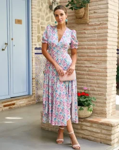 Polin et moi Vestido Flores Madison