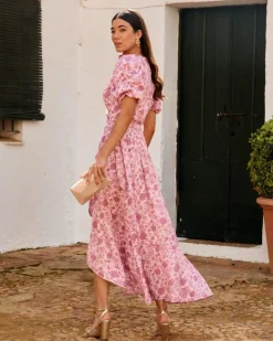 Polin et moi Vestido Flores Rubiera