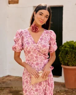 Polin et moi Vestido Flores Rubiera