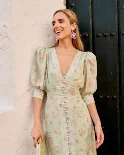 Polin et moi Vestido Flores Sinza