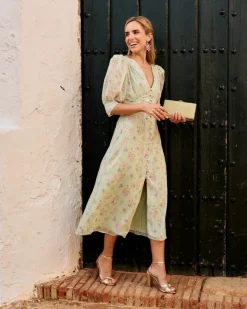 Polin et moi Vestido Flores Sinza