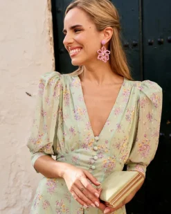 Polin et moi Vestido Flores Sinza