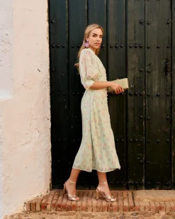 Polin et moi Vestido Flores Sinza