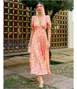 Polin et moi Vestido Largo Betania